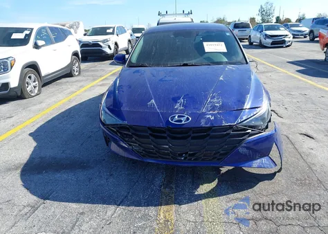 2021 Hyundai Elantra Sel из США, поврежденный, VIN 5NPLM4AG8MH012278